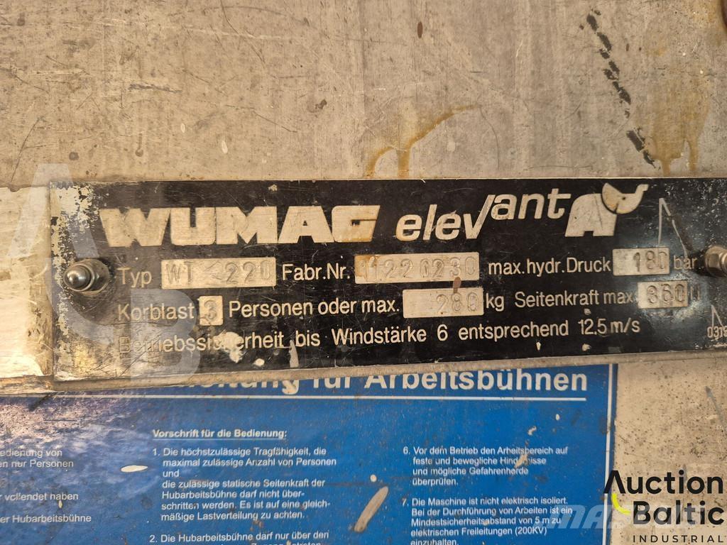 MAN 8.163 Plataformas sobre camión