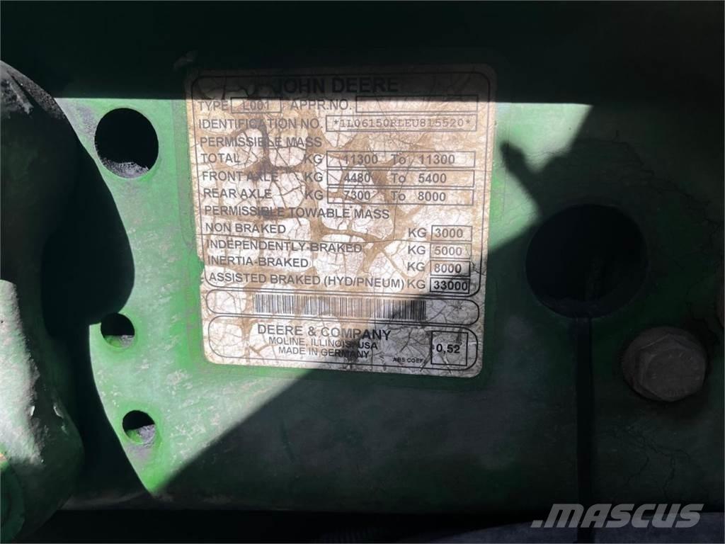 John Deere 6155R Tractores