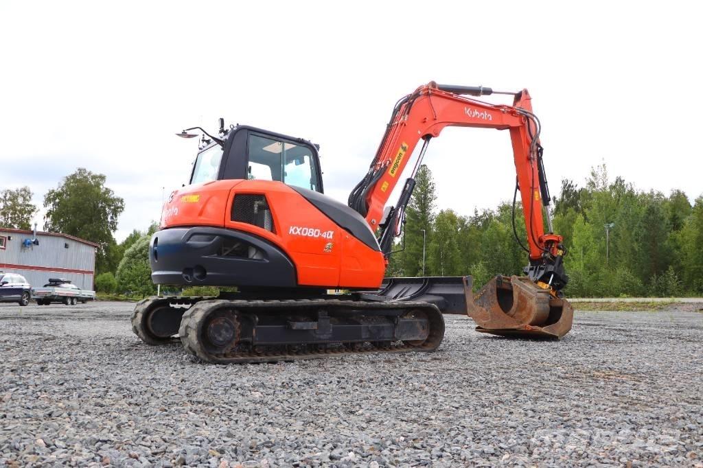 Kubota KX080-4a Excavadoras 7t - 12t