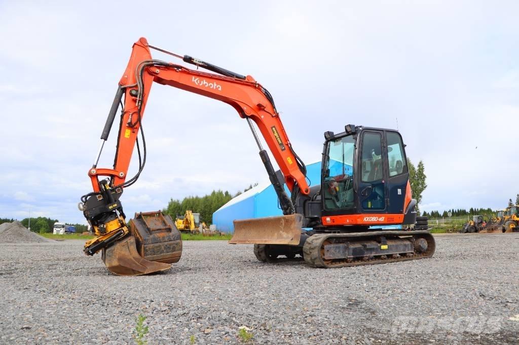 Kubota KX080-4a Excavadoras 7t - 12t