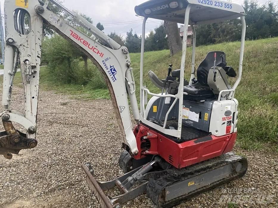 Takeuchi TB 215 R Mini excavadoras < 7t