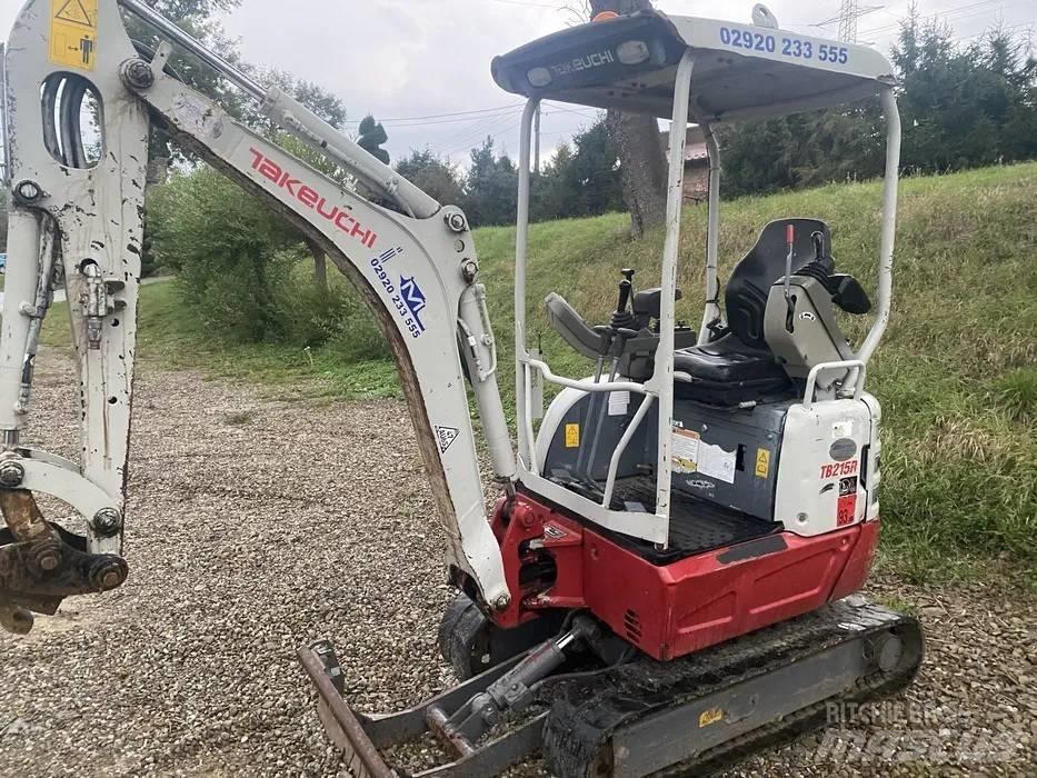 Takeuchi TB 215 R Mini excavadoras < 7t