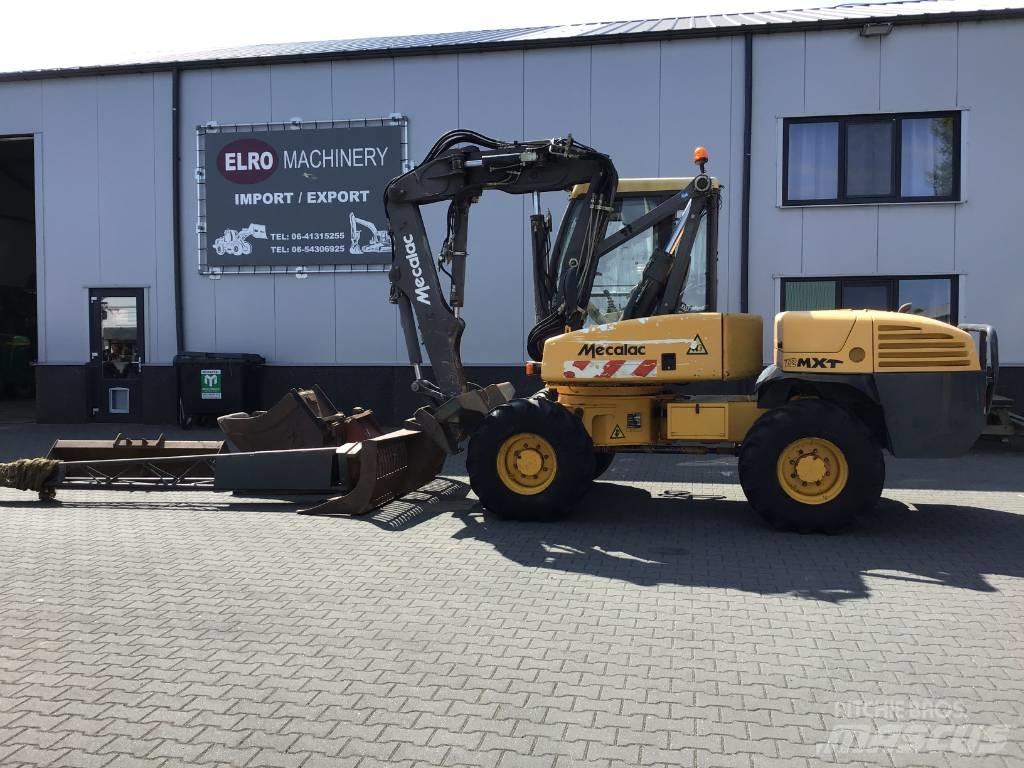 Mecalac 12 MXT Excavadoras de ruedas