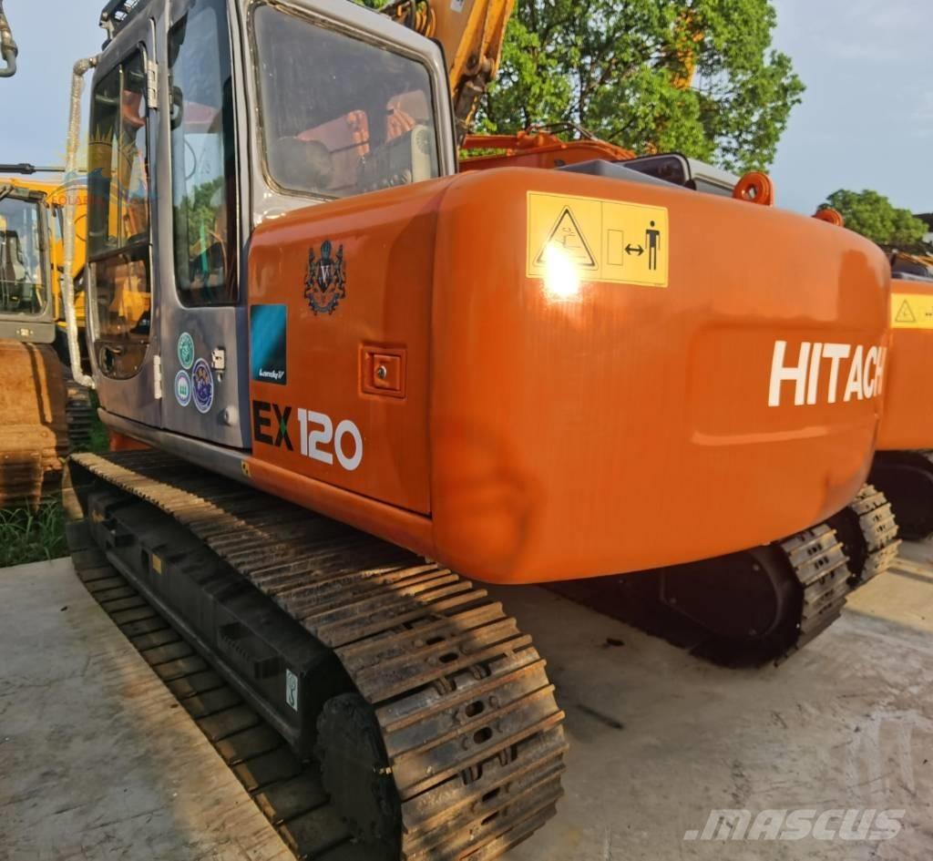 Hitachi EX 120 Excavadoras de cadenas