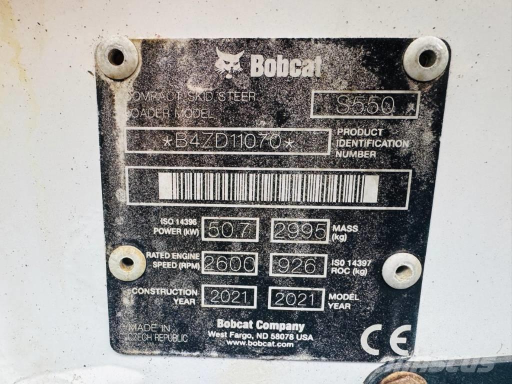 Bobcat S 550 Minicargadoras
