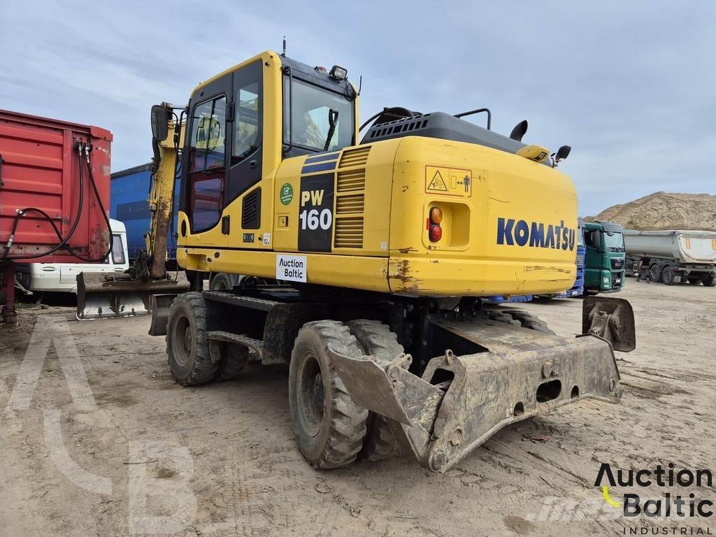 Komatsu PW160 Excavadoras de ruedas