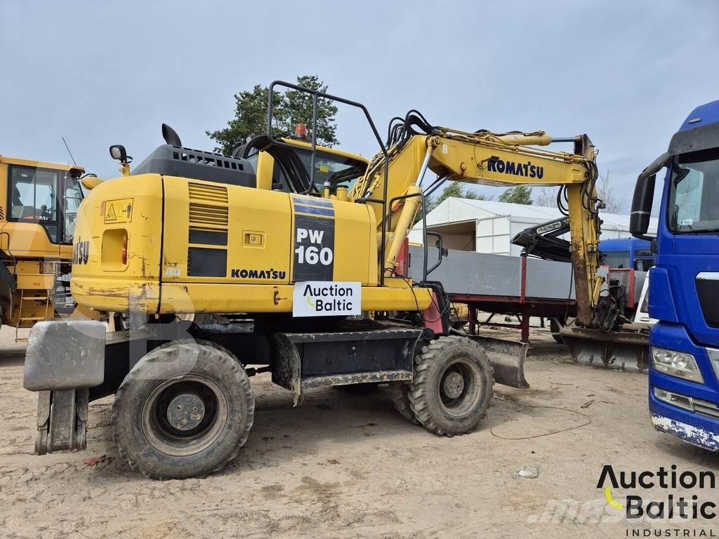 Komatsu PW160 Excavadoras de ruedas