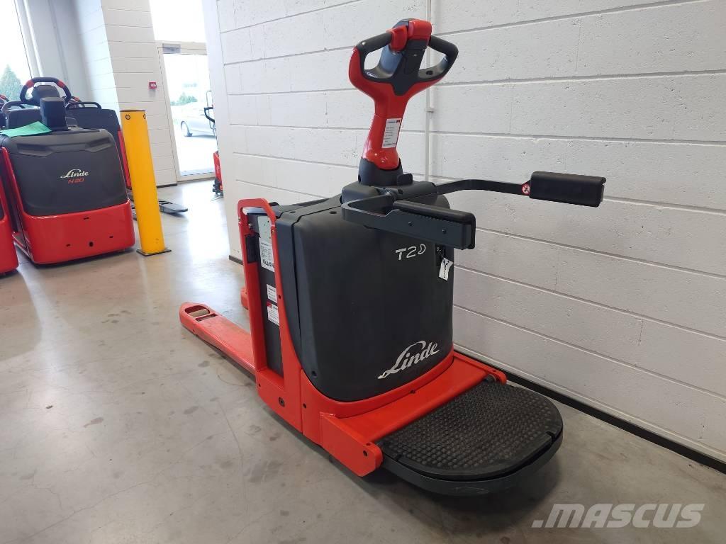 Linde T20P/1151 Transpaletas Eléctricas con plataforma