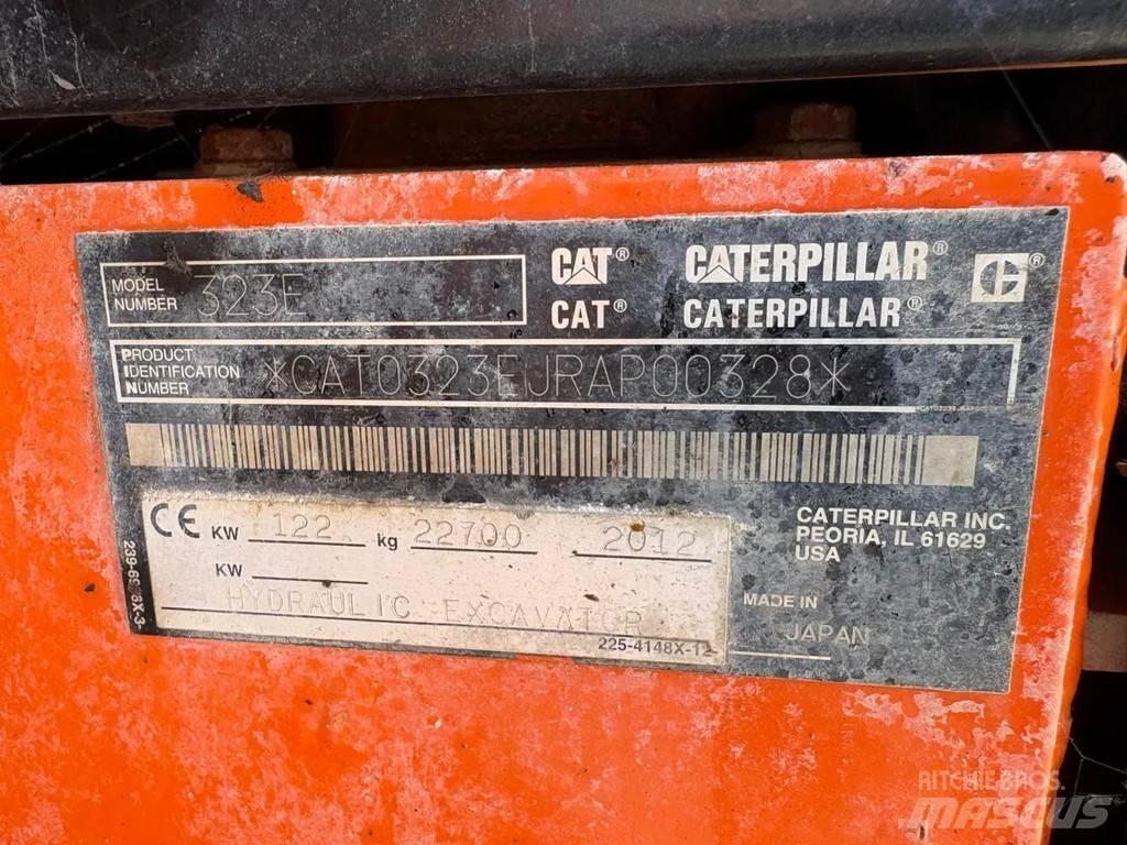 CAT 323E Excavadoras de cadenas