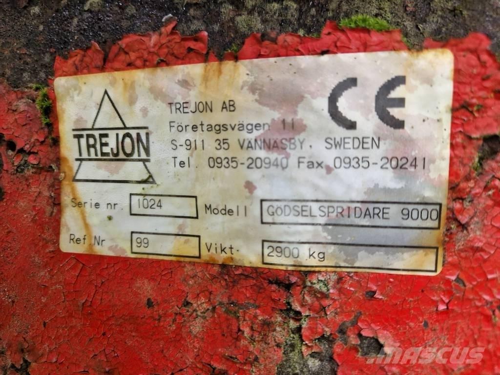 Trejon GS9000 Remolques esparcidores de estiércol