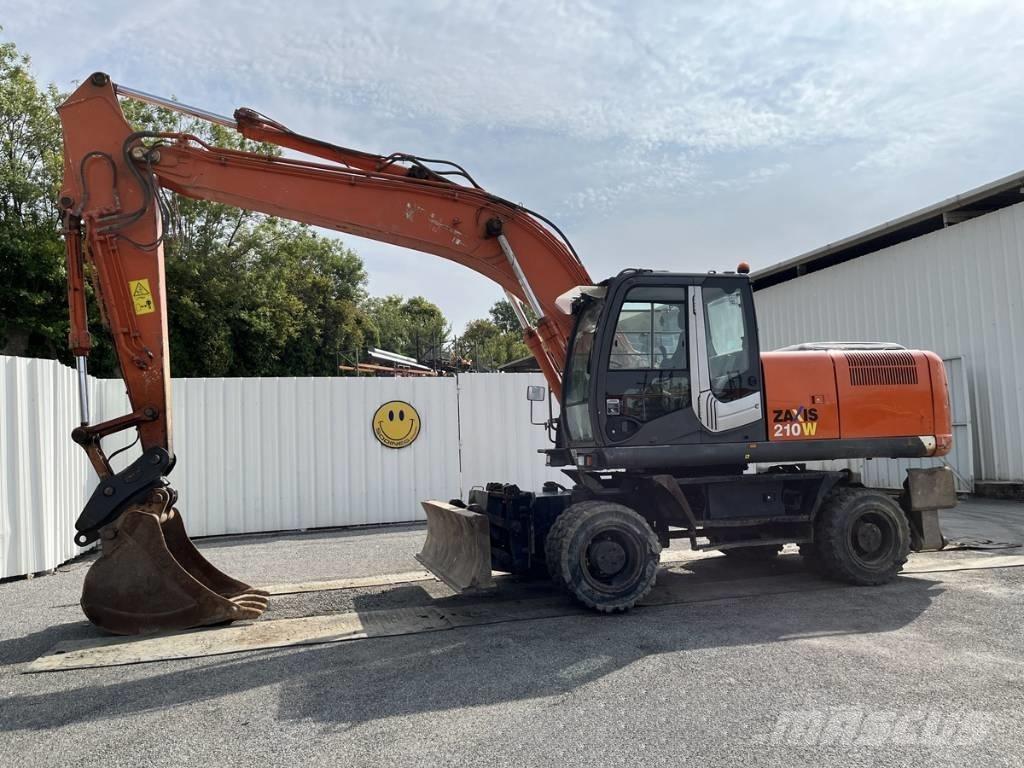 Hitachi ZX210W-3 Excavadoras de ruedas