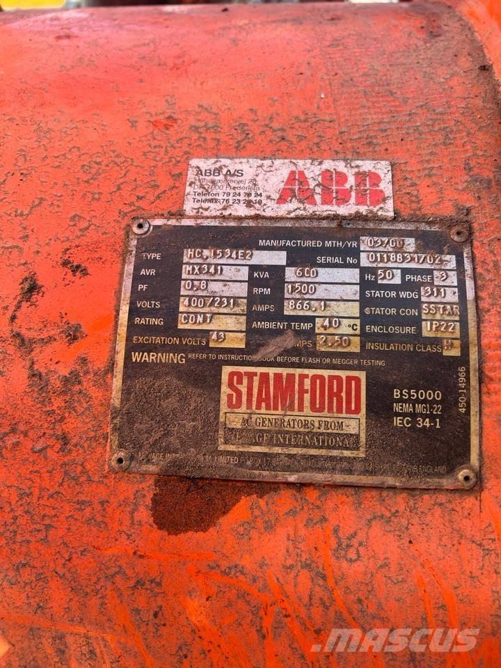 MAN BHKW 500 KVA Generadores diesel