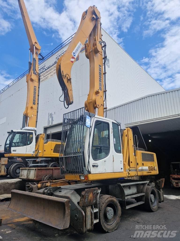 Liebherr A924C Excavadoras de manutención