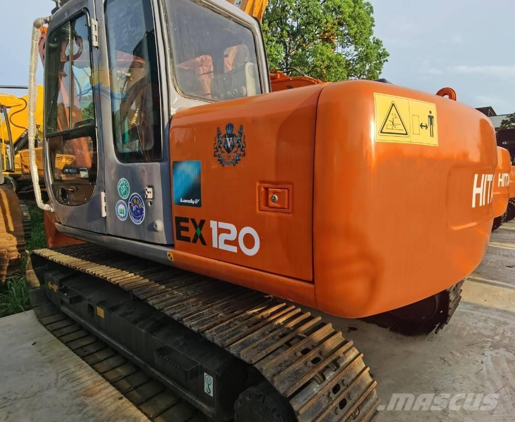 Hitachi EX 120 Excavadoras de cadenas