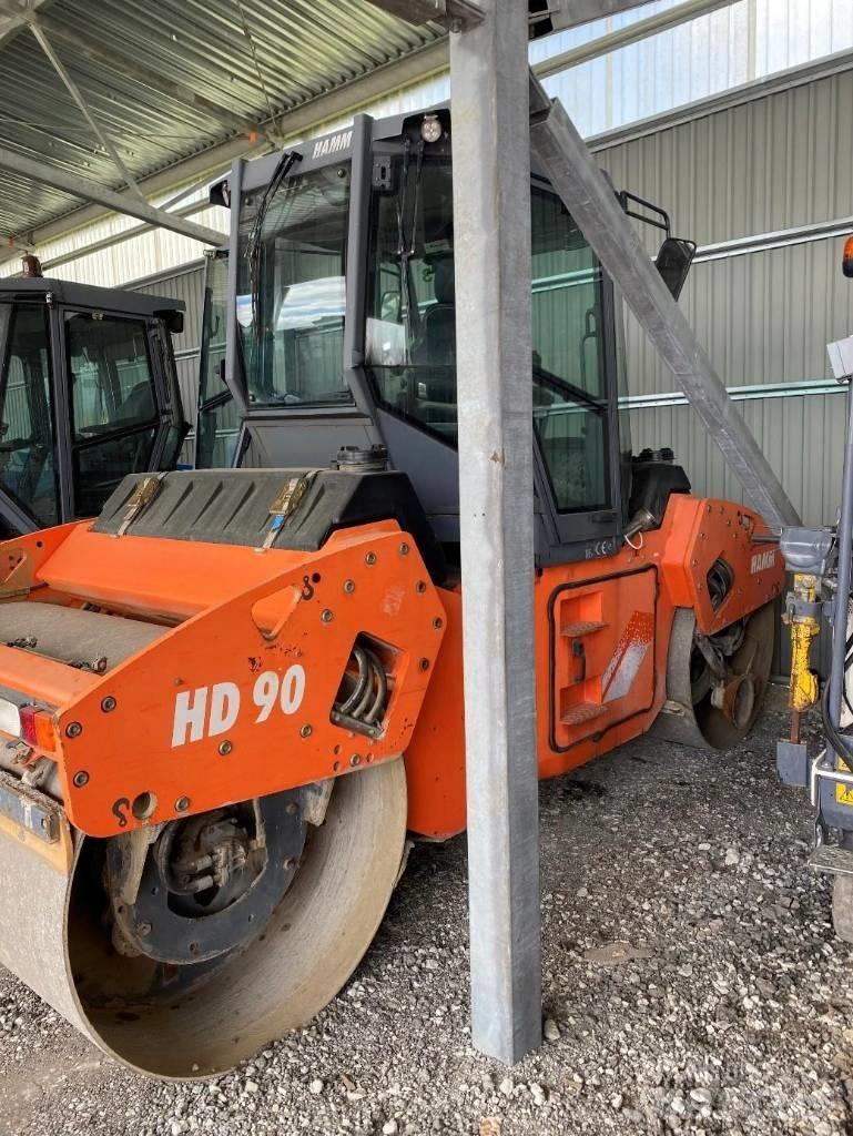 Hamm HD 90 Rodillos de doble tambor