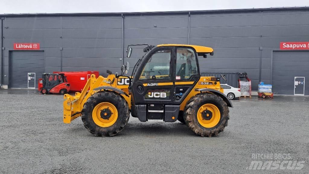 JCB 532-60 Agri Manipuladores telescópicos agrícolas