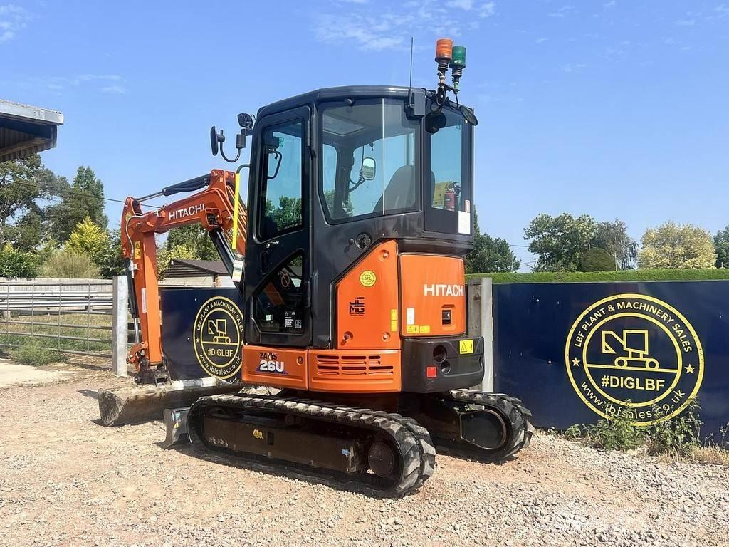 Hitachi ZX26U Excavadoras especiales