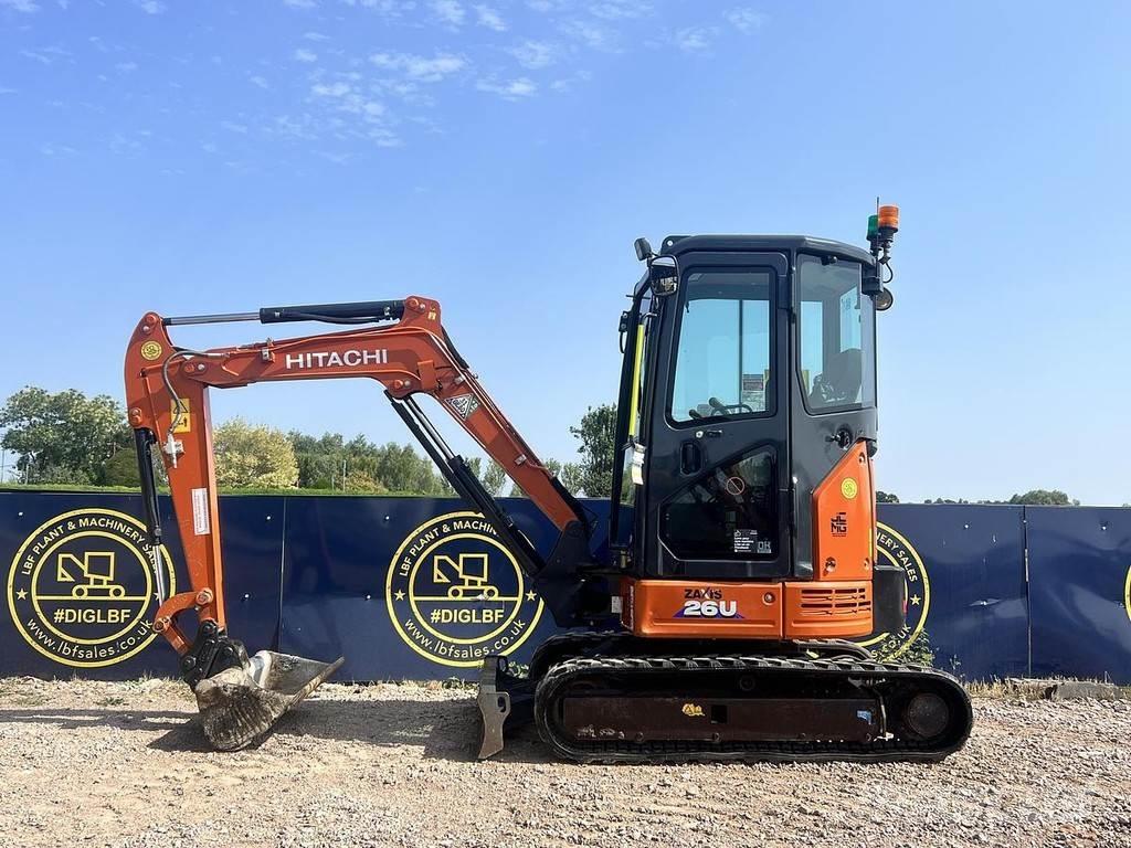 Hitachi ZX26U Excavadoras especiales