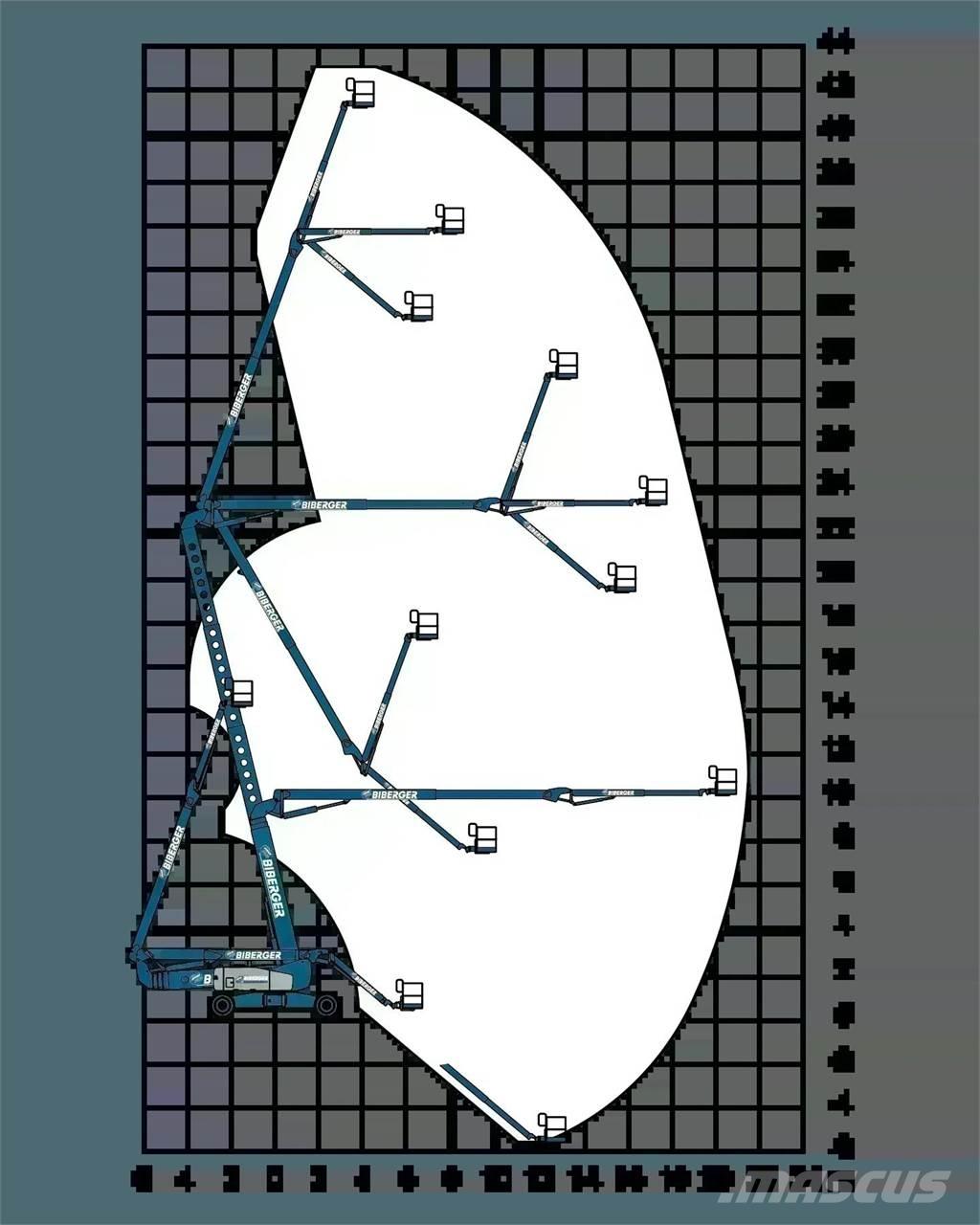 Genie ZX 135 Plataforma de trabajo articulada