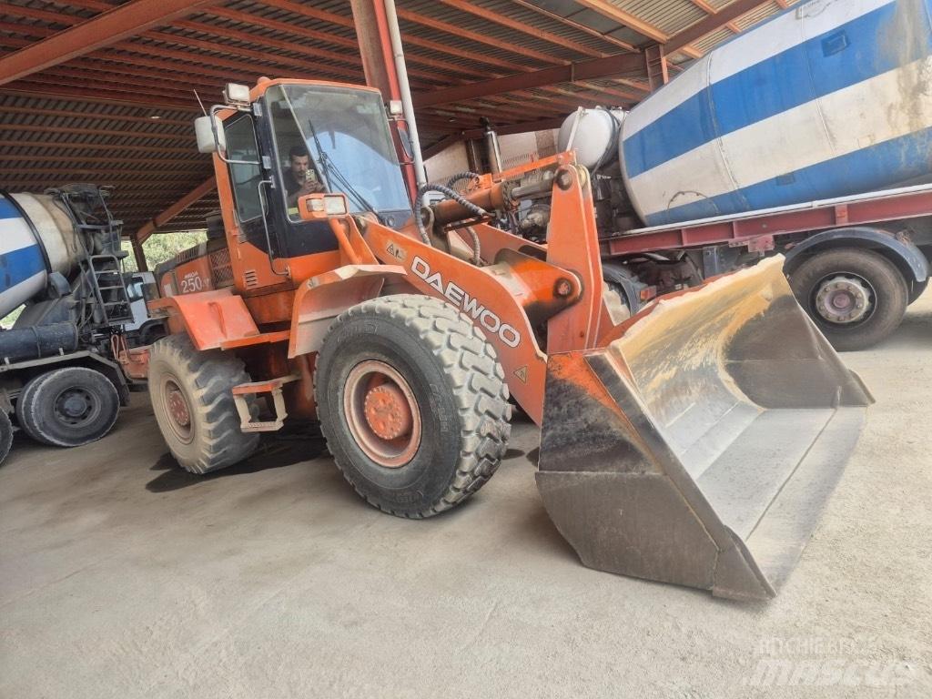 Daewoo Mega 250 Cargadoras sobre ruedas