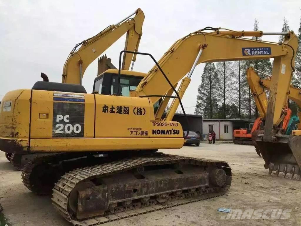 Komatsu pc200-7 Excavadoras de cadenas