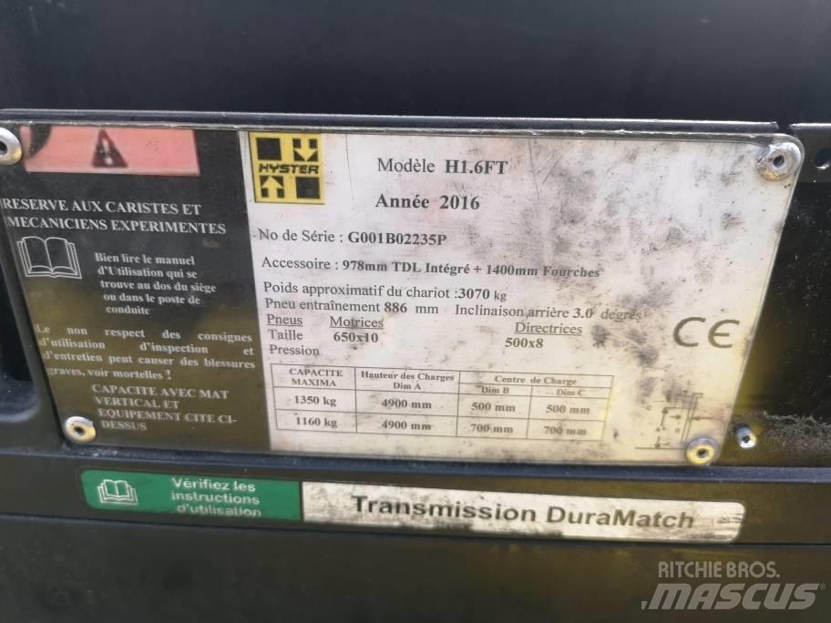 Hyster H 1.6 FT Carretillas LPG