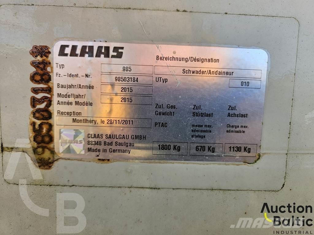 CLAAS Liner 2600 Otros equipos de carga y excavación