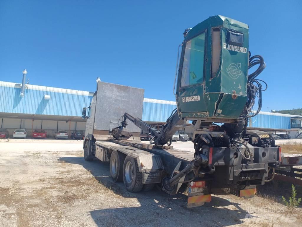 Volvo FH 540 6X4 Grúas para madera