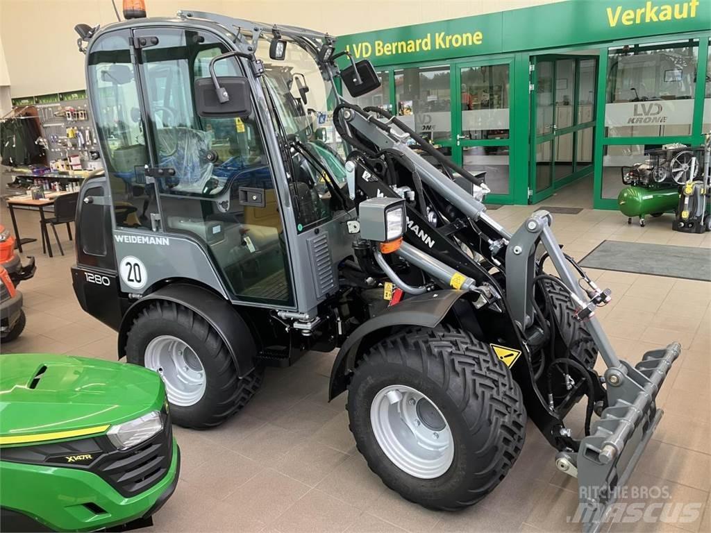 Weidemann 1280 Palas cargadoras