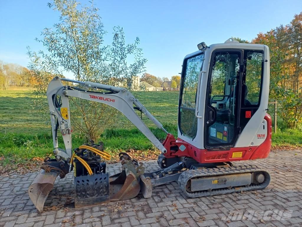 Takeuchi TB 216 Mini excavadoras < 7t