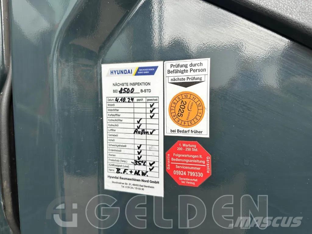 Hyundai HX220L Excavadoras de cadenas