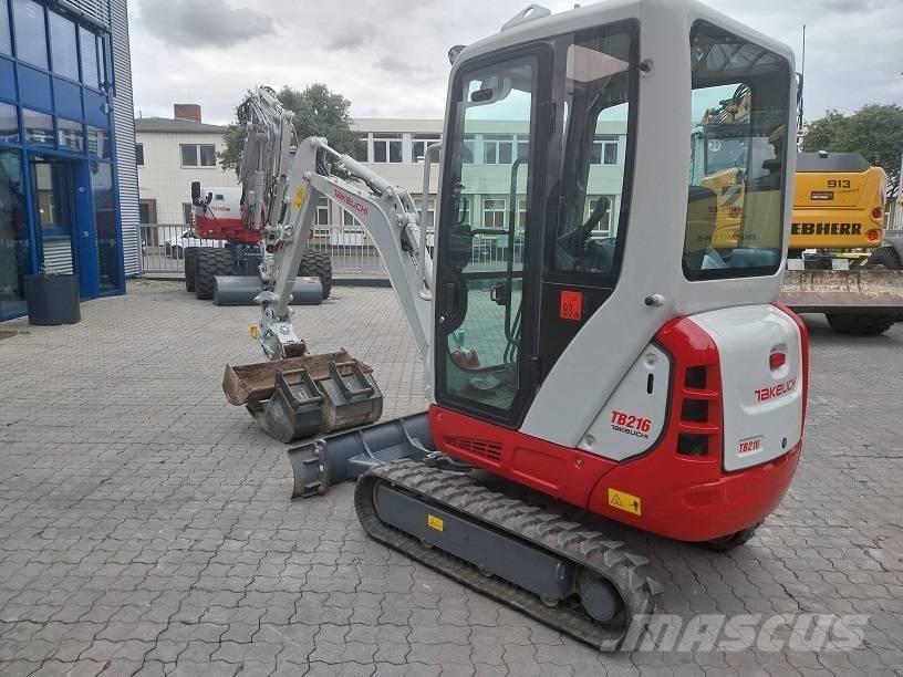 Takeuchi TB 216 A Mini excavadoras < 7t