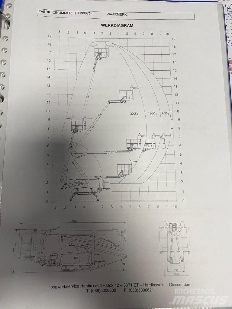 Imer IMR 19B Plataforma de trabajo articulada