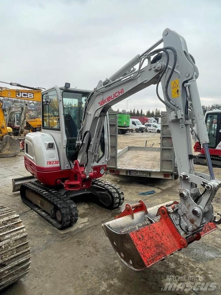 Takeuchi TB230 V3 Mini excavadoras < 7t