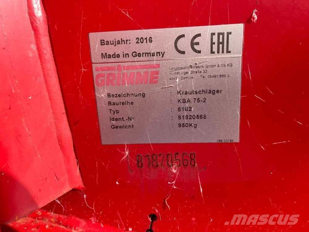 Grimme KSA 75-2 Equipos para patatas - Otros