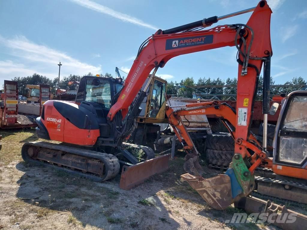Kubota KX 080-4 Excavadoras 7t - 12t