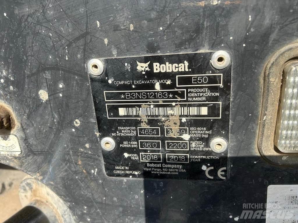Bobcat E50 Mini excavadoras < 7t