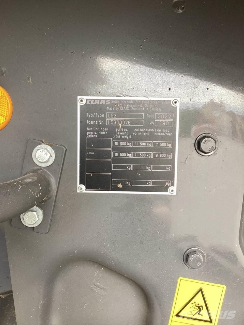 CLAAS Trion 520 Cosechadoras combinadas