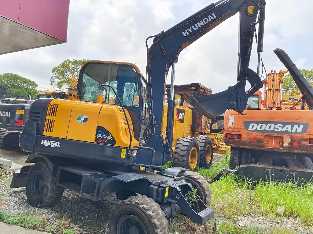 Hyundai R60W Excavadoras de ruedas
