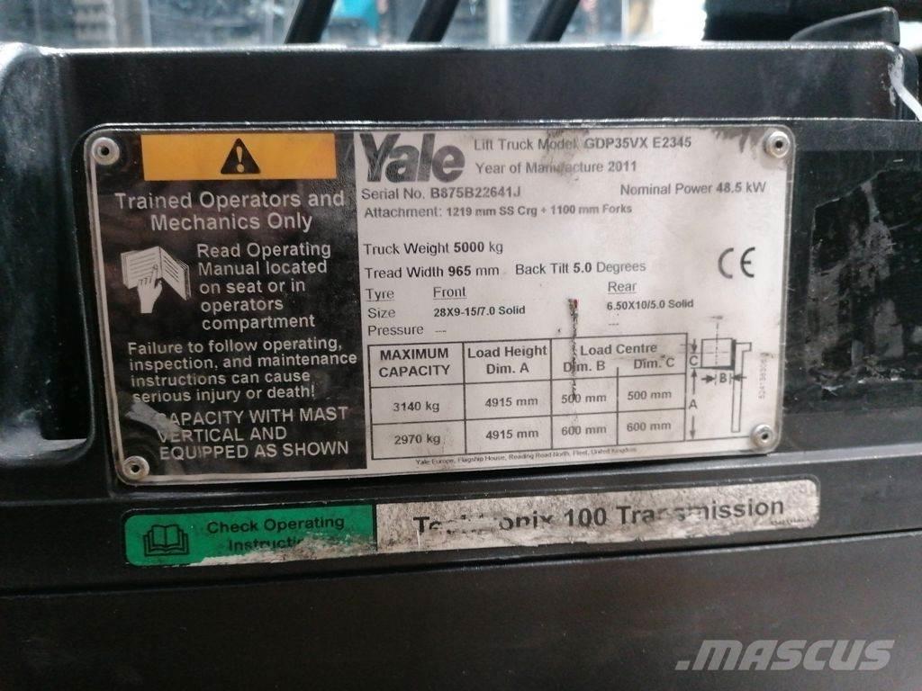 Yale GDP35VX Carretillas diesel