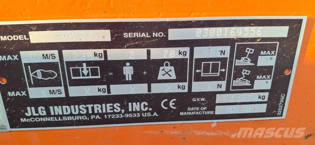 JLG 660 SJ Plataformas de trabajo telescópica
