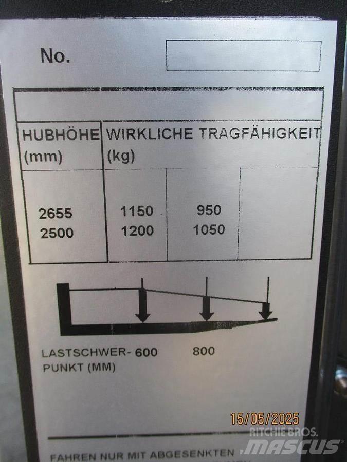 BT SWE 120 Apiladores eléctricos