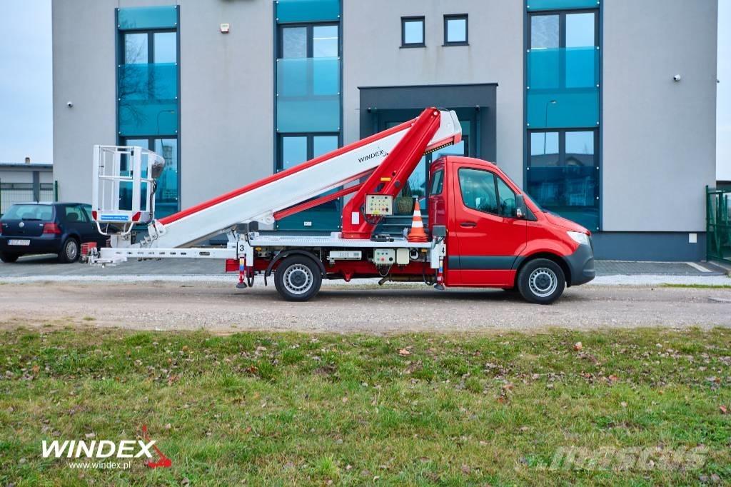 Multitel MTE 270 Plataformas sobre camión