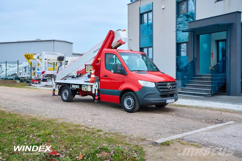 Multitel MTE 270 Plataformas sobre camión