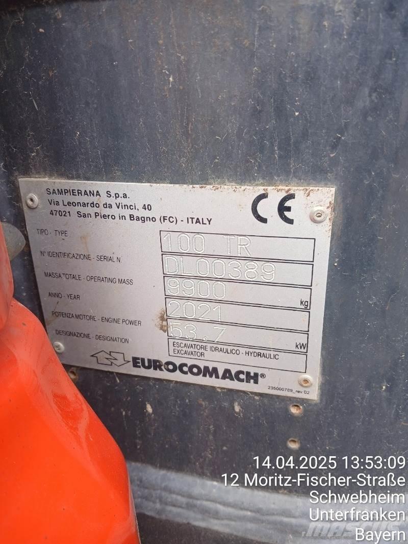 Eurocomach 100TR Mini excavadoras < 7t