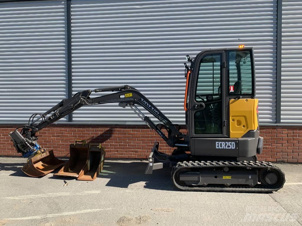 Volvo ECR25D Mini excavadoras < 7t