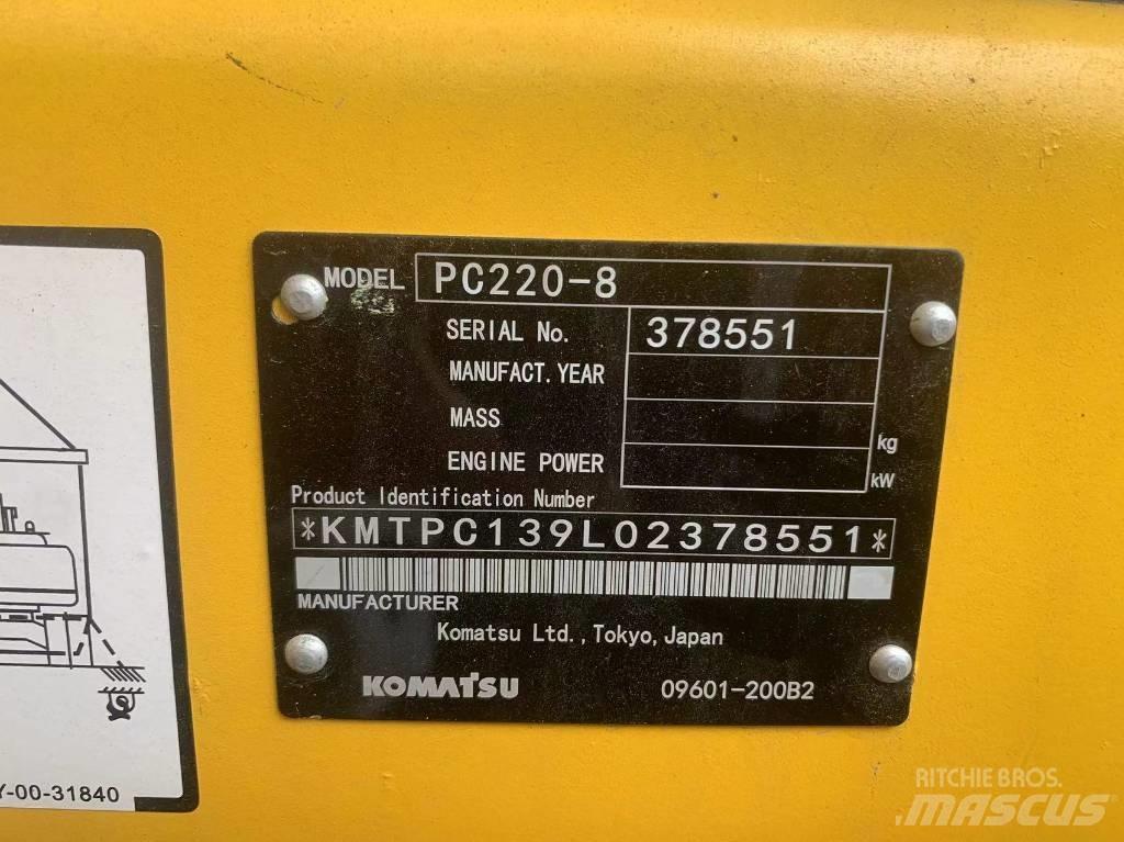 Komatsu PC 220-8 Excavadoras de cadenas