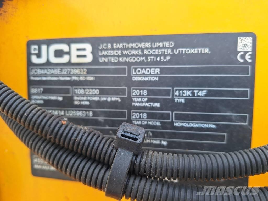 JCB 413 K Cargadoras sobre ruedas