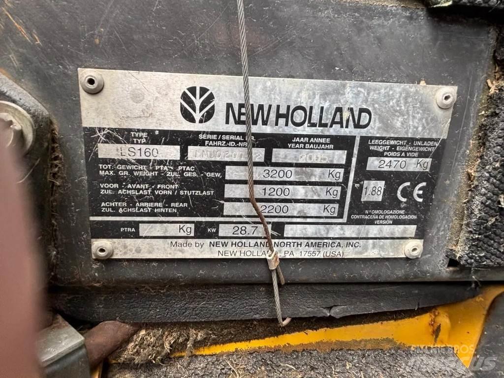 New Holland LS160 Minicargadoras