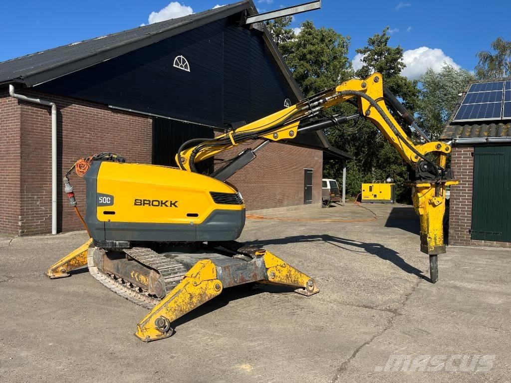 Brokk 500 Excavadoras especiales